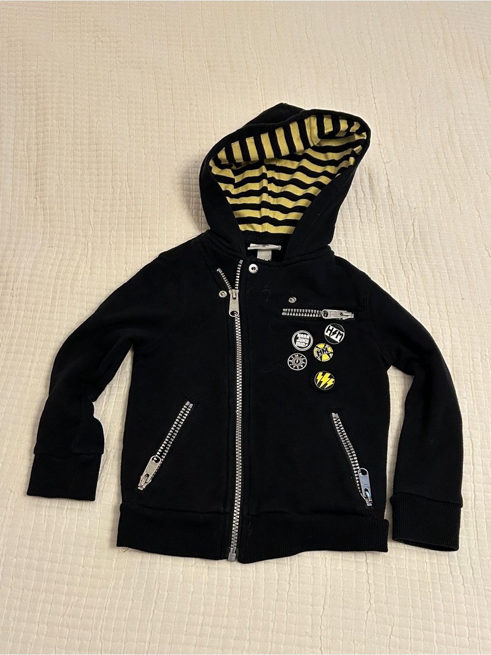 Harajuku Mini Black Punk Hoodie